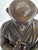 Metal 18thC Tibetan Bronze Lama Statue - Heavy 10oz Portrait Monk Dharmachakra Mudra For Sale - Image 7 of 18