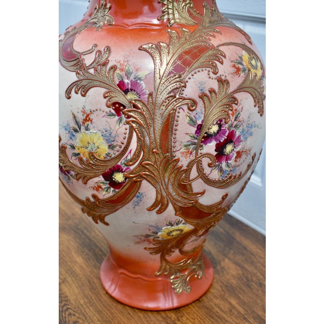 Vintage Japanese Kutani Style Ginger Jar W/Figural Lid For Sale In Philadelphia - Image 6 of 12