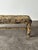 1980s Fully-Upholstered Jacquard Tapestry Parsons Bench, 1980s For Sale - Image 5 of 16