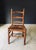 Low Rustic Ladder Back Dining Chairs in Oak and Rush, Belgium, 1950s, Set of 6 For Sale - Image 9 of 18