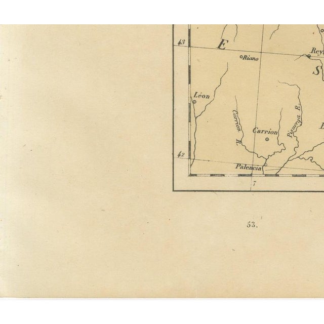 Antique Map of France with Wine, Cider and Beer Regions, Vienna, 1873 For Sale - Image 9 of 12