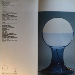 White LT 215 Table Lamp by Carlo Nason for A.V. Mazzega, 1970s For Sale - Image 8 of 9