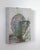 Contemporary Lost in The Woods by Elena Burykina | Oil on panel Painting of a helmeted figure surrounded by plants. For Sale - Image 3 of 5