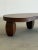 Art Deco Ribbed Kidney Coffee Table in Walnut For Sale - Image 3 of 12
