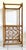Wood Mid 20th Century Rattan Shelving Unit With Wine Rack For Sale - Image 7 of 11