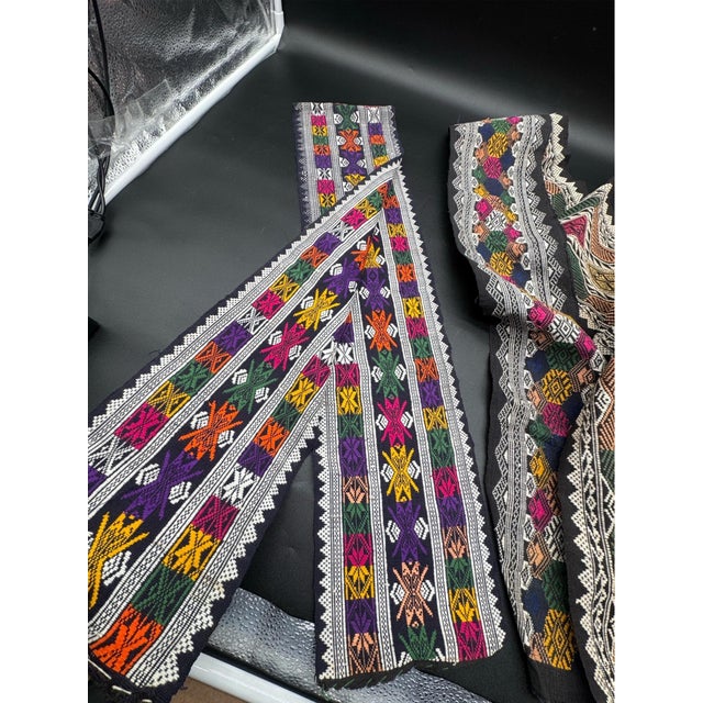 Textile Laos Hand-Woven Textiles, 4 Total For Sale - Image 7 of 13