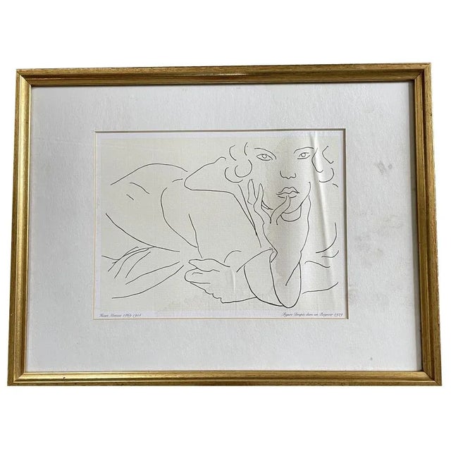 Matisse, Figure Draped in a Bathrobe, 1929, Lithograph For Sale - Image 7 of 7