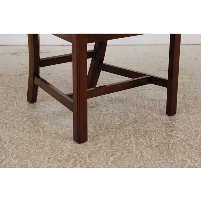 Set of 6 Statton Cherry Dining Chairs For Sale - Image 11 of 13