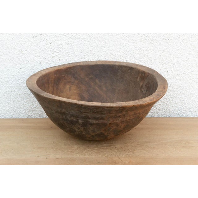 Antique Bell Shape African Bowl For Sale - Image 4 of 8