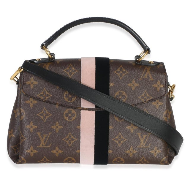 Louis Vuitton Black Pink Monogram Canvas Georges BB For Sale - Image 4 of 9