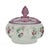 1990s 1999 Fenton Trellis DX No. 5585 Melon Box Hand Painted by Karen L. Easton For Sale - Image 5 of 11