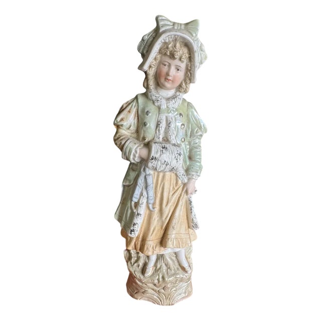 Romantic Porcelain Statuette from Sévres, 1800s For Sale