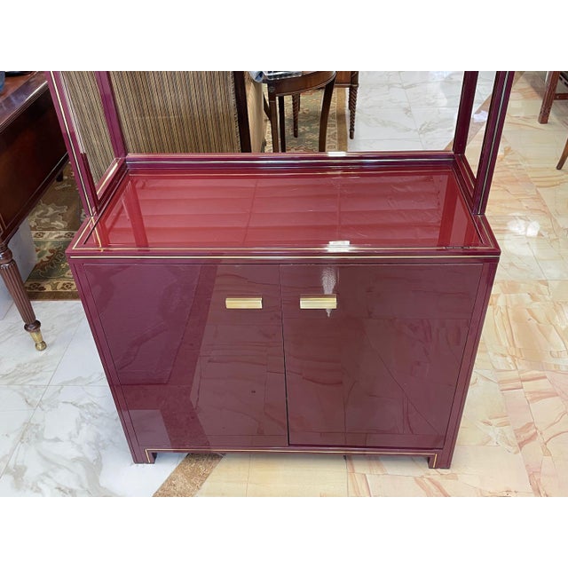 1970s Pierre Vandel Etagere. Cabinet With Shelves For Sale - Image 9 of 10