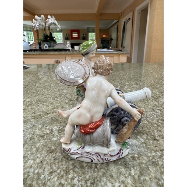 Meissen Porcelain Mid 18th Century Meissen Figurine For Sale - Image 4 of 7