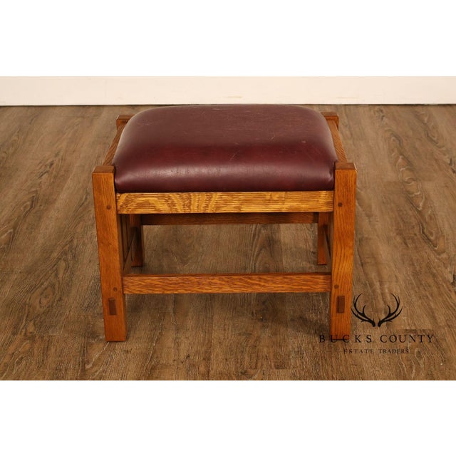Mission Stickley Mission Collection Oak Spindle Coffee Table For Sale - Image 3 of 18