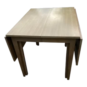 1950s Edward Wormley for Drexel Precendent Elm Drop Leaf Dining Room Table