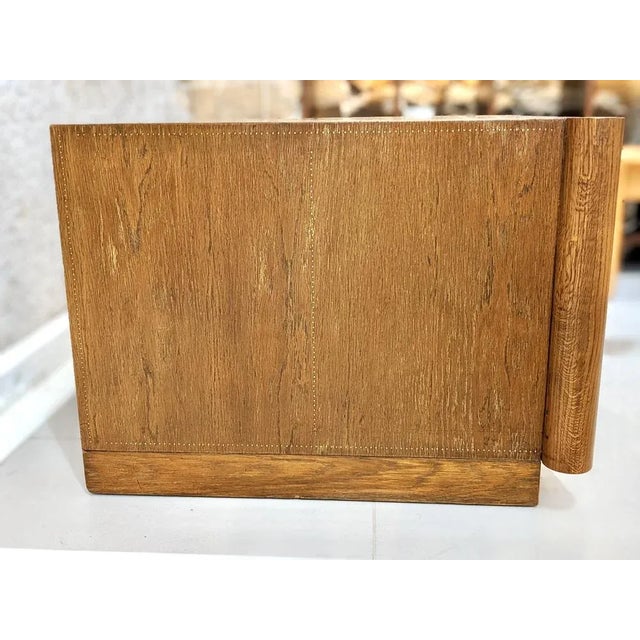 Tan Walnut Chest of Drawers by André Sornay For Sale - Image 8 of 11