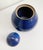 Late 20th Century Late 20th Century Cobalt Blue Modernist Ceramic Lidded Pot, Artist Signed For Sale - Image 5 of 9