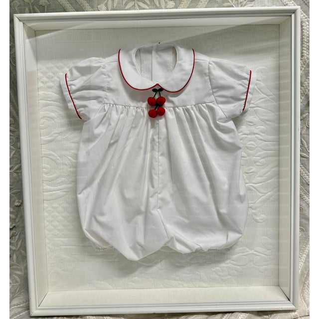 English Adorable Art for a Nursery: Framed Women's Exchange Cherry Bubble For Sale - Image 3 of 9