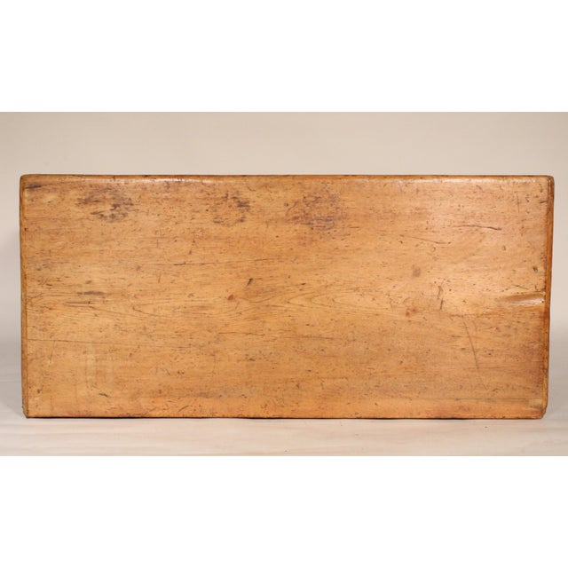 1900 - 1909 Antique Pine Trunk For Sale - Image 5 of 15