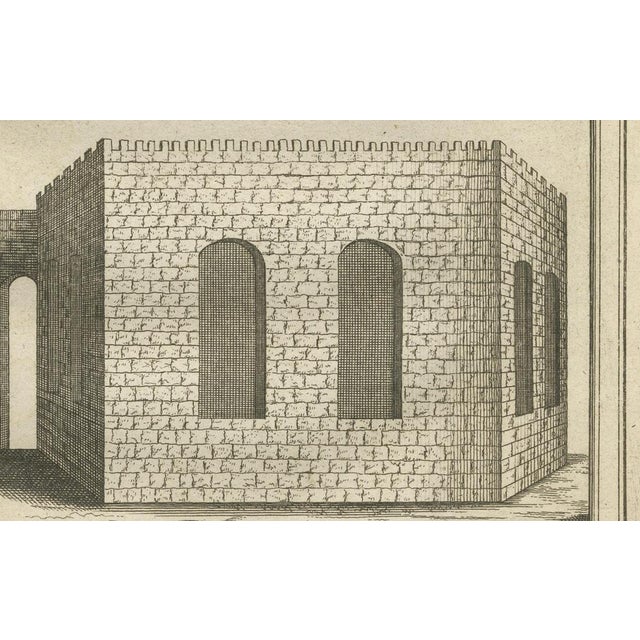 Waterworks Structure and Plan in Grand Cairo Aqueduct System, 1776, Paper For Sale - Image 6 of 10