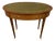 Edwardian Oval Mahogany Writing Table, 1900s For Sale