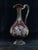 Art Nouveau Bordeaux Red Crystal Decanter, 1910s For Sale - Image 4 of 12
