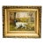 Nice Antique Framed Oil Painting Dog Country Hunting Scene Artist Signed Home Wall Decor For Sale
