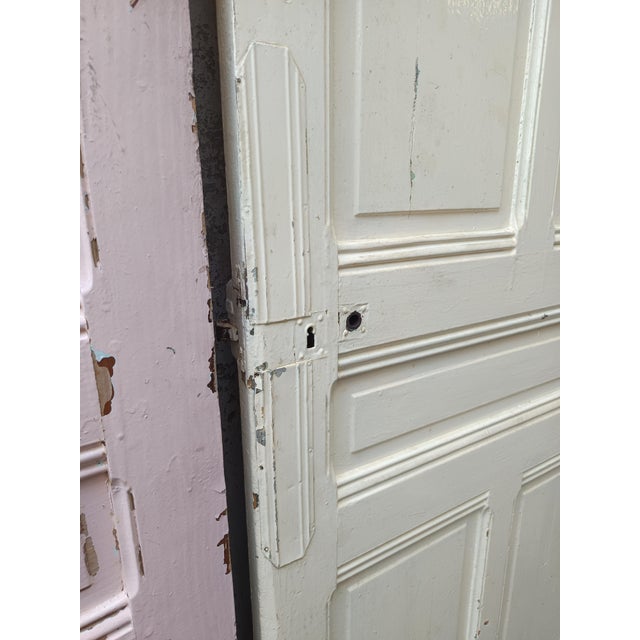 Vintage Cream Fir Doors, Set of 4 For Sale - Image 6 of 18