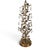 Gold 1950s–1960s Marbro Gilt Tole and Crystal Floral Vine Table Lamp For Sale - Image 8 of 10