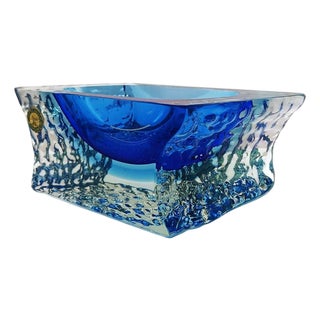 Vintage Italian Ashtray in Murano Glass by Ca' Foscari, 1960s For Sale