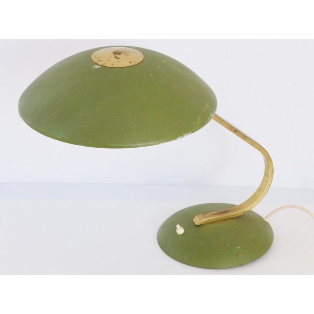 Mid-Century Modern Saucer Desk Lamp, 1950s For Sale - Image 3 of 4