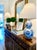 Blue Ralph Lauren Blue and White Double Gourd Porcelain Lamp For Sale - Image 8 of 8