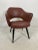 1960s Vintage Eero Saarinen for Knoll Style Vinyl Arm Chair For Sale - Image 10 of 10