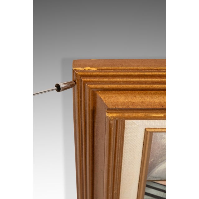 Set of Two (2) Matching Framed / Signed Mid-Century Modern Geometric Abstraction Oil on Canvas Paintings by Fred Blassingham, Usa, C. 1980s For Sale - Image 17 of 17