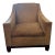 A. Rudin No. 688 Modern Lounge Chair in Gold Fabric For Sale