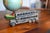 American 1930s Cast Iron Double Decker Bus Figurine Toy For Sale - Image 3 of 4