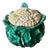 Antique French Cauliflower Cabbage Soup Tureen — Majolica Ceramic Vegetable Form For Sale