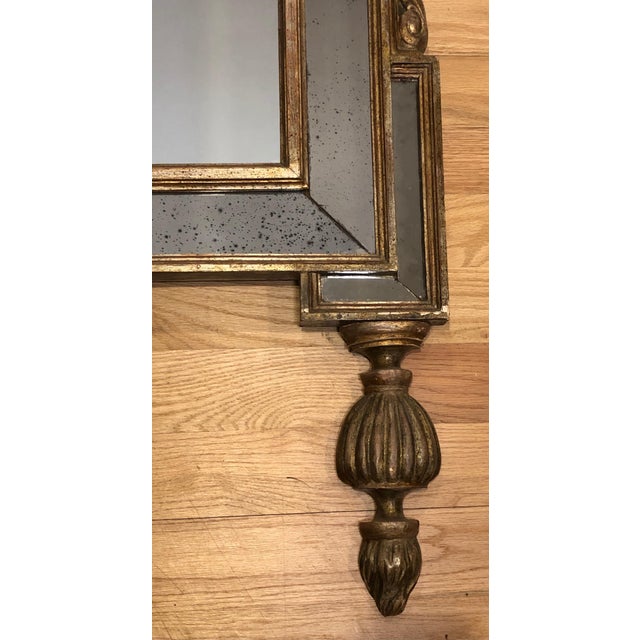 Early 19th Century 19th Century Carved and Gilt Regency Mirror For Sale In New York - Image 6 of 6
