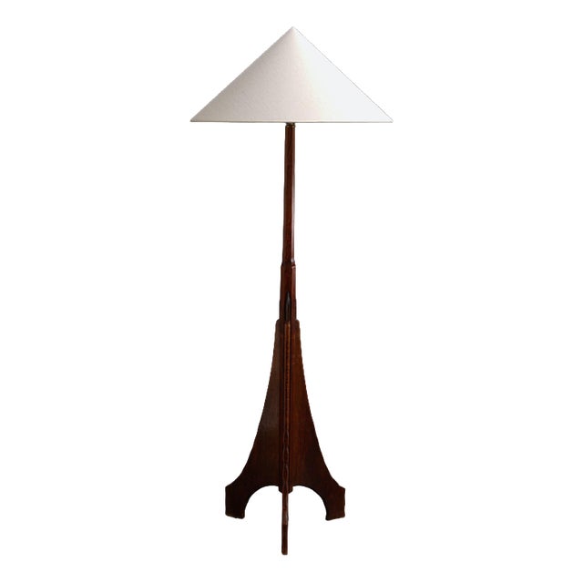 Amsterdam School Standing Lamp, 1920s For Sale
