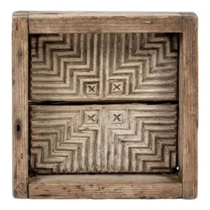 Swedish Butter Box With Zig-Zag Design