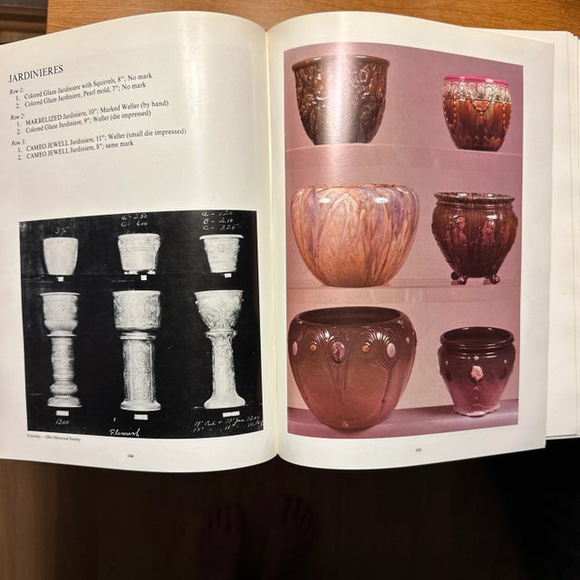 Paper The Collectors Encyclopedia of Weller Pottery Hardcover Book 1979 For Sale - Image 7 of 12