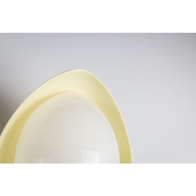 Metal Plastic and Brass Wall Lamp by Arnold Wiigs For Sale - Image 7 of 11