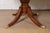 Brown Baker Furniture Style Italian Regency Inlaid Banded Burl Wood Double Pedestal Dining Table, Newly Restored For Sale - Image 8 of 10
