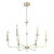 Charlotte 6-Arm Candle-Style Chandelier For Sale