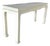 Baker Furniture Company Chinese Style Raffia Veneered Console Sofa Table For Sale