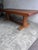 Brown French Art Deco Oak Refectory Table, 1930 For Sale - Image 8 of 17