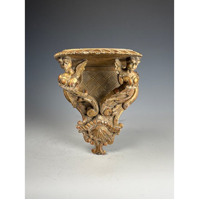 A 19th Century Renaissance Revival Giltwood ‘Griffin’ Wall Bracket A superb 19th-century wall bracket, masterfully carved...