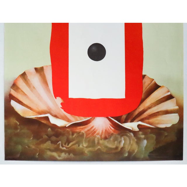 Illustration 1974 Original Exhibition Polish Poster, 5th International Poster Biennale Warsaw For Sale - Image 3 of 4