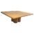 Square Travertine Coffee Table by Mario Bellini for Cassina, 1975 For Sale